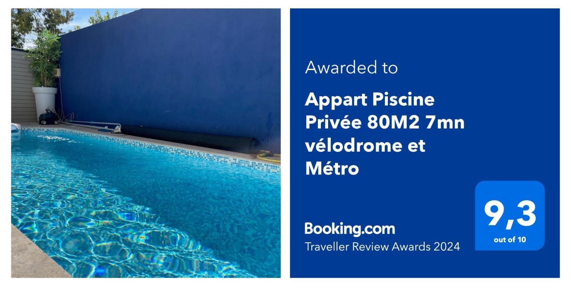 Appart Piscine Privee 80M2 7Mn Velodrome Et Metro Marseille Extérieur photo